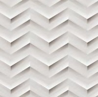 керамическая плитка 3D White Chevron 30,5х56 matt.